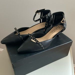 Nanette Lepore Black Kitten Heel